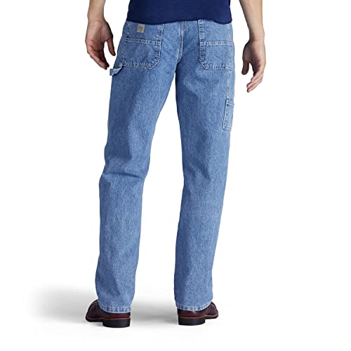 LEE Men's Dungarees Losse-Fit Carpenter Jean - 36W x 32L - Retro Stone