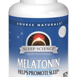 Source Naturals Melatonin 2.5 mg - 60 Peppermint Flavored Lozenges