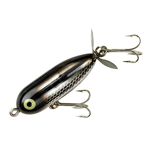 Heddon Tiny Torpedo (Black Shiner, 1 7/8-Inch)