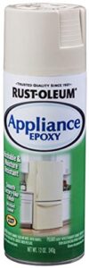rust-oleum 7882830 specialty appliance epoxy spray paint, 12 oz, almond