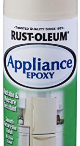 Rust-Oleum 7882830 Specialty Appliance Epoxy Spray Paint, 12 oz, Almond