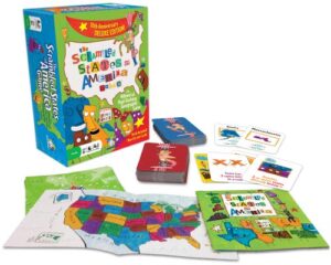 gamewright the scrambled states of america game