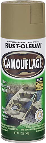 Rust-Oleum 1917830 Specialty Camouflage Spray Paint, 12 oz, Khaki