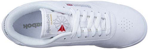 Reebok womens Princess Running Shoe, White/Gum, 7 US