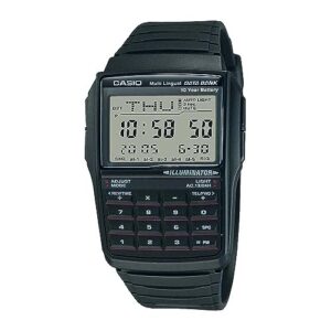casio men's dbc32-1a data bank black digital watch