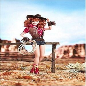barbie pin-up girls collection: way out west barbie doll