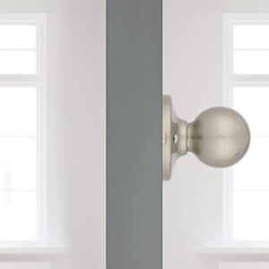 Kwikset Polo Half-Dummy Knob in Satin Nickel