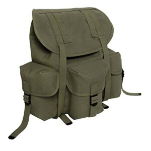 rothco canvas g.i. style soft pack, olive drab