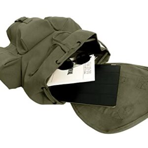 Rothco Canvas G.I. Style Soft Pack, Olive Drab