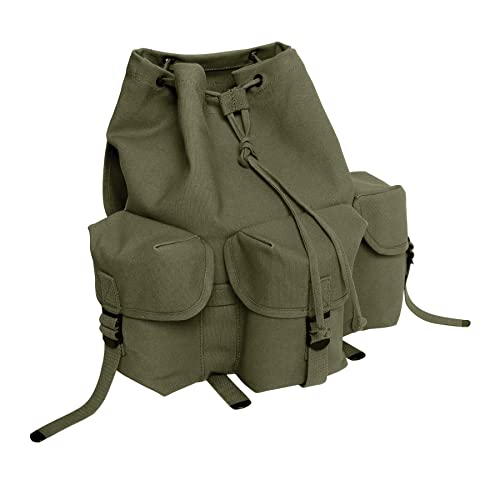 Rothco Canvas G.I. Style Soft Pack, Olive Drab