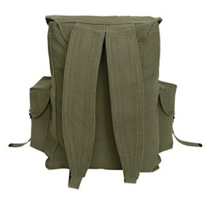 Rothco Canvas G.I. Style Soft Pack, Olive Drab