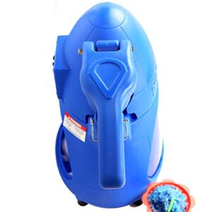 Paragon - Manufactured Fun Cooler Snow Cone Machine for Professional Concessionaires Requiring Commercial Heavy Duty Snow Cone Equipment 1/3 Horse Power 792 Watts, Blue, (6133410)