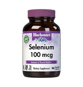 bluebonnet nutrition selenium 100 mcg