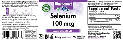 BLUEBONNET NUTRITION SELENIUM 100 mcg