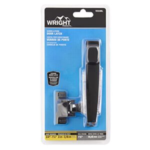 Wright Products VF333BL Free Hanging Push Button Handle, Black