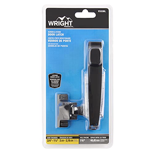 Wright Products VF333BL Free Hanging Push Button Handle, Black