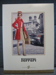 barbie ferrari fashion doll - gold label - 2006 mattel