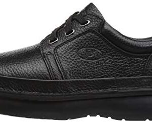 Propét Men's Villager Walker Oxford, Black Grain, 12 XX-Wide