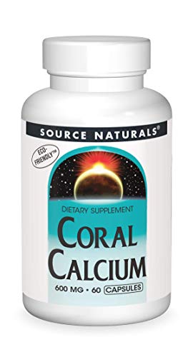 Source Naturals Coral Calcium 600 Mg, 60 Capsules