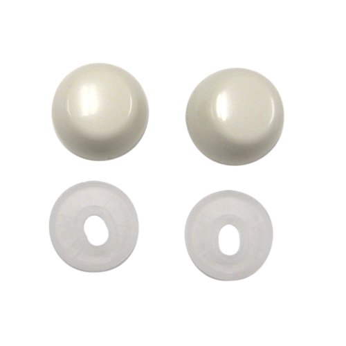 American Standard 034783-0200A Toilet Bolt Cap Kit, White, 4 in x 1 in