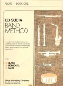 ed sueta band method flute - book one (ed sueta band method, book one)