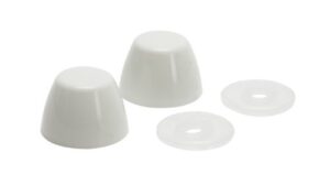 fluidmaster 7115 replacement toilet bolt caps in white