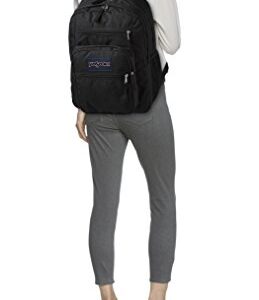 JanSport Big Laptop Backpack for College - Computer Bag with 2 Compartments, Ergonomic Shoulder Straps, 15” Laptop Sleeve, Haul Handle - Book Rucksack, Black