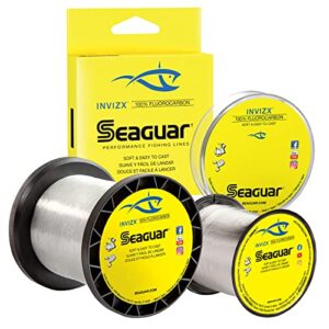 seaguar invizx 100% fluorocarbon 200 yard fishing line (12-pound)
