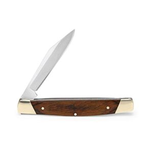 Buck Knives 379 Solo Single-Blade Folding Pocket Knife with Wood Handle