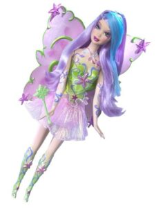 mattel barbie: fairytopia mermaidia color change water fairy - green