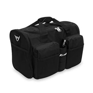 Everest Gym Bag with Wet Pocket, Black