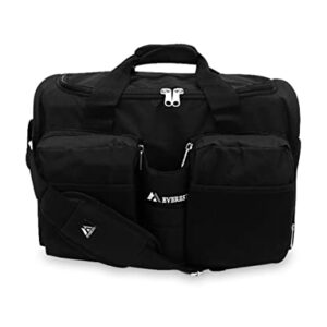 Everest Gym Bag with Wet Pocket, Black