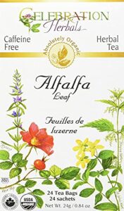 alfalfa leaf tea - certified organic - 24 tea bags