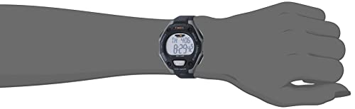 Timex Women's Ironman 30-Lap Digital Quartz Mid-Size Watch, Black/Gray - T5E961