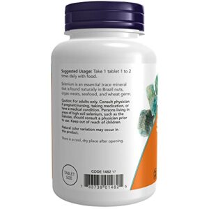 NOW Supplements, Selenium (L-Selenomethionine) 100 mcg, Essential Mineral*, 250 Tablets