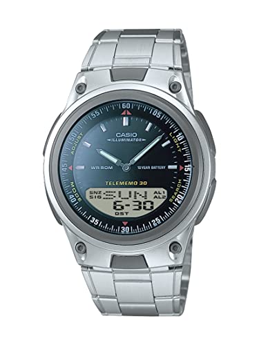 Casio Men's AW80D-1AVCB 10-Year Battery Ana-Digi Bracelet Watch