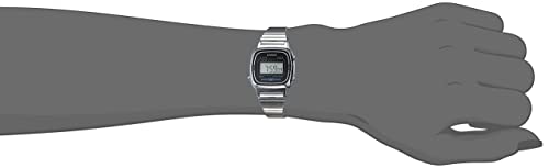 Casio Women's LA670WA-1 Daily Alarm Digital Watch