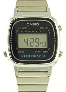 Casio Women's LA670WA-1 Daily Alarm Digital Watch