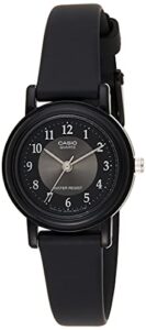 casio women's lq139a-1b3 black classic resin watch
