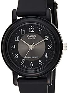 Casio Women's LQ139A-1B3 Black Classic Resin Watch