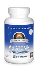 source naturals melatonin 5 mg - 240 tablets