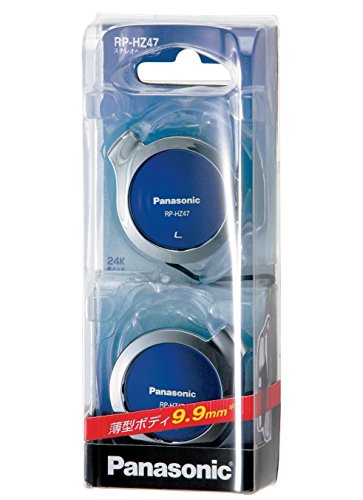 Panasonic Clip Headphones Blue RP-HZ47-A (Japan Import)