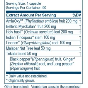 Ayush Herbs Flucomune, All-Natural Ayurvedic Herbal Supplement, Promotes Healthy Lung & Nasal Function, Doctor-Formulated, 90 Vegetarian Capsules