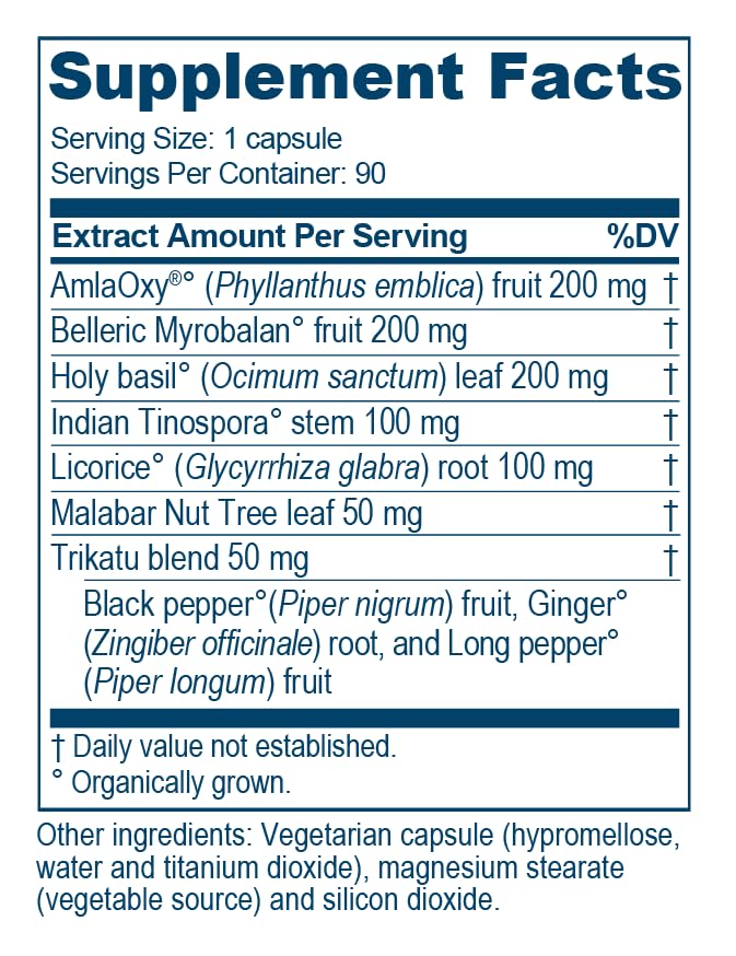 Ayush Herbs Flucomune, All-Natural Ayurvedic Herbal Supplement, Promotes Healthy Lung & Nasal Function, Doctor-Formulated, 90 Vegetarian Capsules