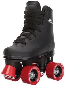 chicago boys rink roller skate - black youth quad skates - size 4