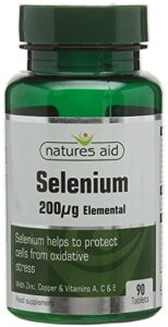 natures aid selenium - with zinc and vitamins a c & e