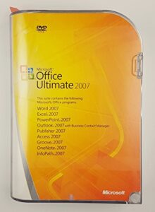 microsoft office ultimate 2007 full version old version