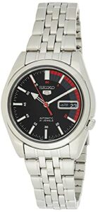 seiko men's snk375k automatic stainless steel watch