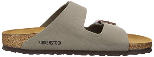 Birkenstock Unisex Arizona Stone Birkibuc Sandals - 39 M EU