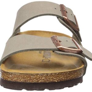 Birkenstock Unisex Arizona Stone Birkibuc Sandals - 39 M EU